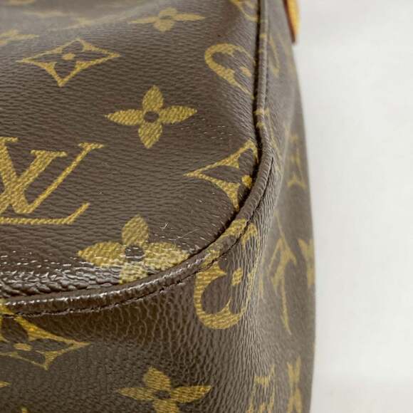 Louis Vuitton Monogram Looping MM Shoulder Bag M51146 Brown Women's